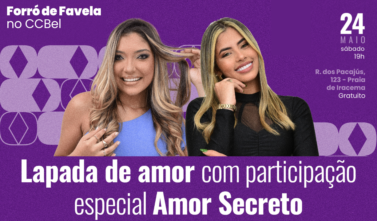 Centro Cultural Belchior celebra aniversário do Poço da Draga com shows de ‘forró de favela’ neste sábado (24)