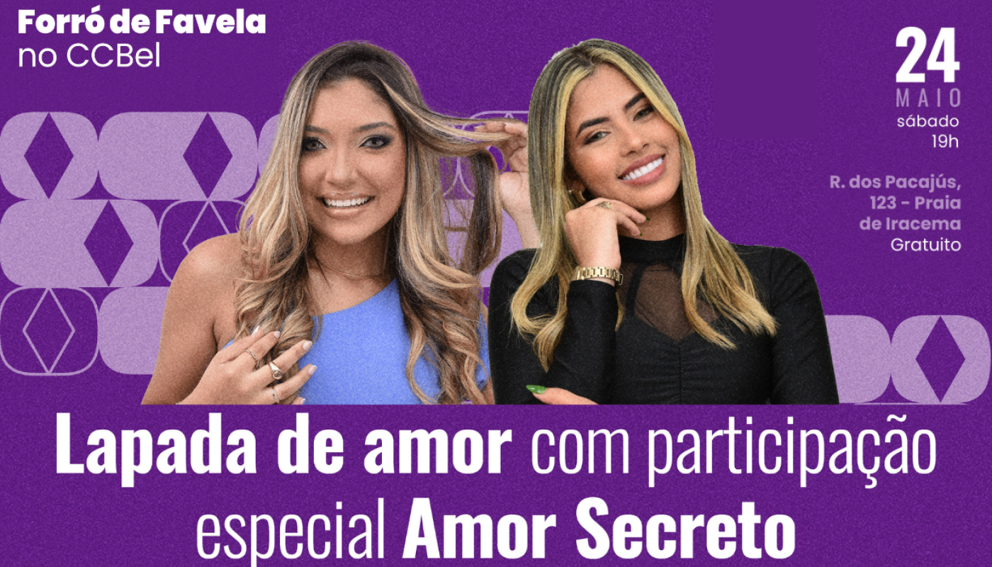Centro Cultural Belchior celebra aniversário do Poço da Draga com shows de ‘forró de favela’ neste sábado (24)